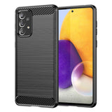 Brushed Texture Carbon Fiber TPU Phone Case, For Samsung Galaxy A73 5G
