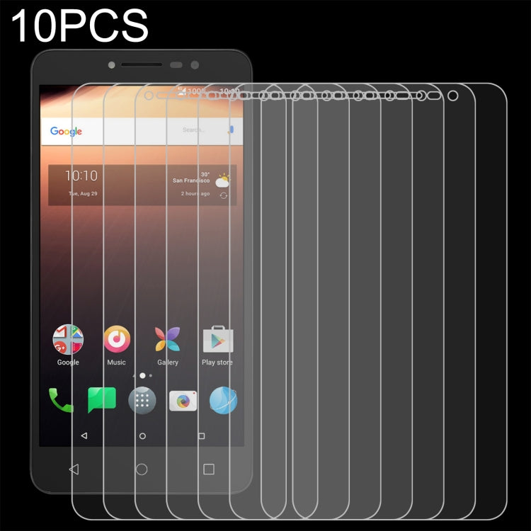 10 PCS 0.26mm 9H 2.5D Tempered Glass Film, For Alcatel Hero N3 8020 (10 PCS), For Sharp Aquos S3 (10 PCS), For Alcatel One Touch Idol 2S (10 PCS), For Sharp Aquos Sense 3 (10 PCS), For Alcatel A3 (10 PCS), For Sharp Aquos Sense 3 Plus (10 PCS)���������...