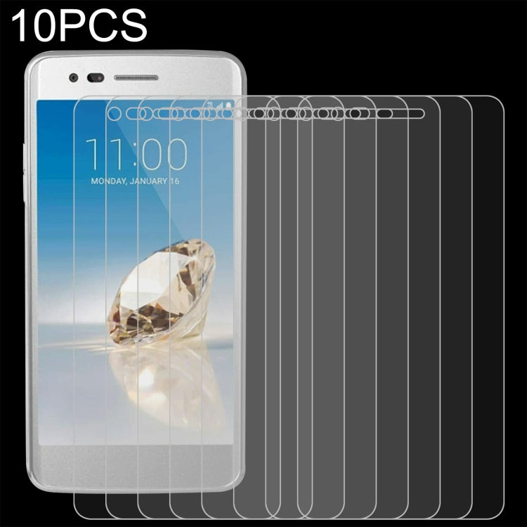 10 PCS 0.26mm 9H 2.5D Tempered Glass Film, For Alcatel Hero N3 8020 (10 PCS), For Sharp Aquos S3 (10 PCS), For Alcatel One Touch Idol 2S (10 PCS), For Sharp Aquos Sense 3 (10 PCS), For Alcatel A3 (10 PCS), For Sharp Aquos Sense 3 Plus (10 PCS)���������...