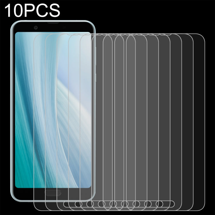 10 PCS 0.26mm 9H 2.5D Tempered Glass Film, For Alcatel Hero N3 8020 (10 PCS), For Sharp Aquos S3 (10 PCS), For Alcatel One Touch Idol 2S (10 PCS), For Sharp Aquos Sense 3 (10 PCS), For Alcatel A3 (10 PCS), For Sharp Aquos Sense 3 Plus (10 PCS)���������...