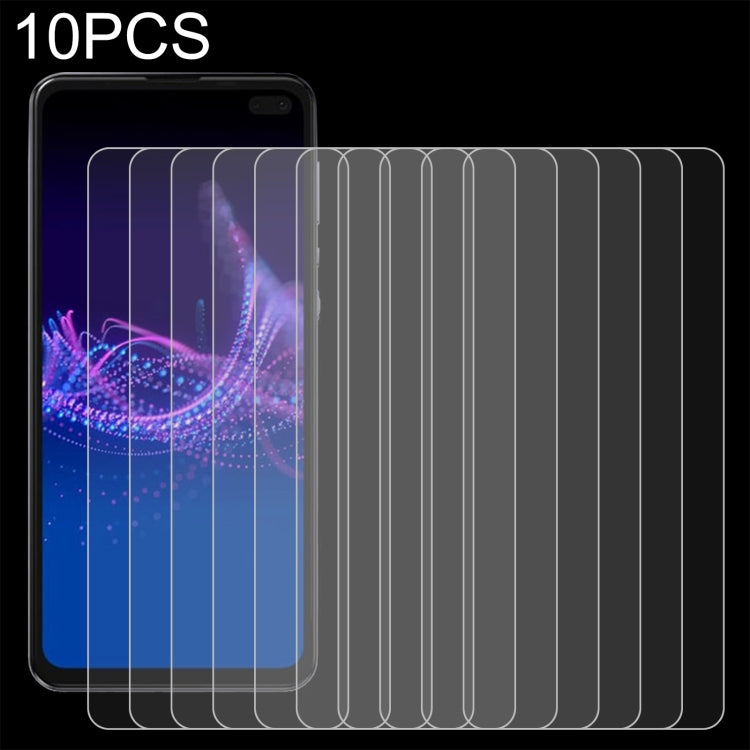 10 PCS 0.26mm 9H 2.5D Tempered Glass Film, For Alcatel Hero N3 8020 (10 PCS), For Sharp Aquos S3 (10 PCS), For Alcatel One Touch Idol 2S (10 PCS), For Sharp Aquos Sense 3 (10 PCS), For Alcatel A3 (10 PCS), For Sharp Aquos Sense 3 Plus (10 PCS)���������...