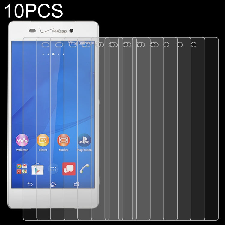 10 PCS 0.26mm 9H 2.5D Tempered Glass Film, For Alcatel Hero N3 8020 (10 PCS), For Sharp Aquos S3 (10 PCS), For Alcatel One Touch Idol 2S (10 PCS), For Sharp Aquos Sense 3 (10 PCS), For Alcatel A3 (10 PCS), For Sharp Aquos Sense 3 Plus (10 PCS)���������...