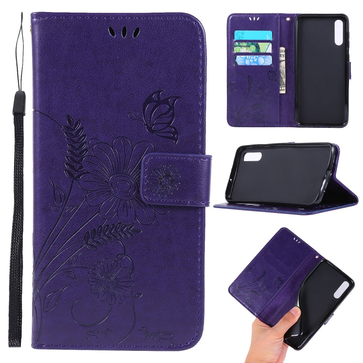 Ant Dating Series Mobile Phone Leather Case with Stand & Card Slot & Wallet, For Galaxy A50