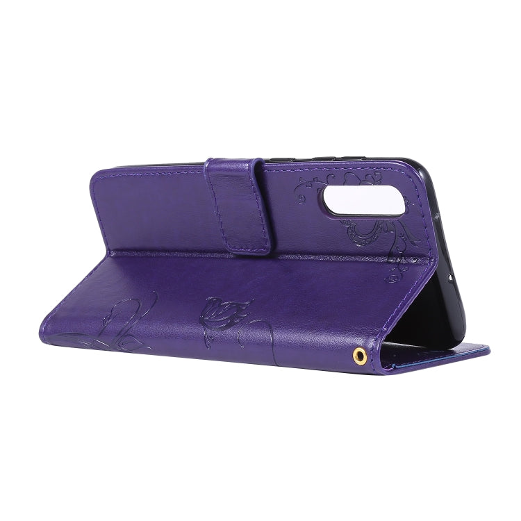 Ant Dating Series Mobile Phone Leather Case with Stand & Card Slot & Wallet, For Galaxy A50