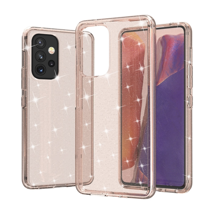 Shockproof Terminator Style Glitter Powder Protective Phone Case, For Samsung Galaxy A33 5G, For Samsung Galaxy A03s 166mm US Version, For Samsung Galaxy A13 5G, For Samsung Galaxy A53 5G