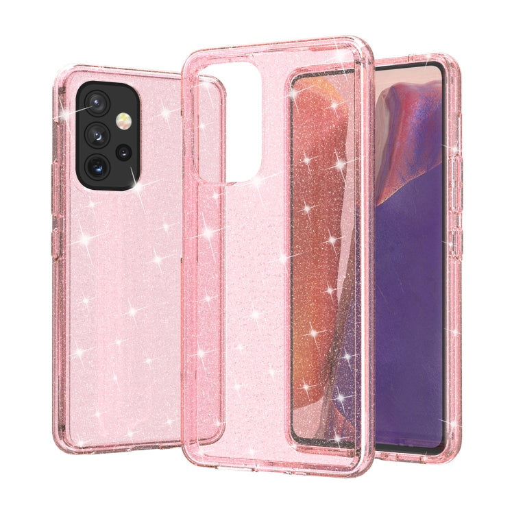 Shockproof Terminator Style Glitter Powder Protective Phone Case, For Samsung Galaxy A33 5G, For Samsung Galaxy A03s 166mm US Version, For Samsung Galaxy A13 5G, For Samsung Galaxy A53 5G