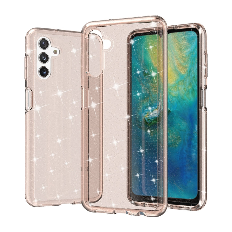 Shockproof Terminator Style Glitter Powder Protective Phone Case, For Samsung Galaxy A33 5G, For Samsung Galaxy A03s 166mm US Version, For Samsung Galaxy A13 5G, For Samsung Galaxy A53 5G