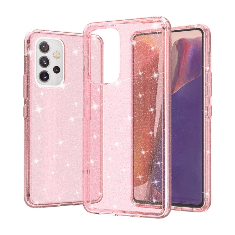 Shockproof Terminator Style Glitter Powder Protective Phone Case, For Samsung Galaxy A33 5G, For Samsung Galaxy A03s 166mm US Version, For Samsung Galaxy A13 5G, For Samsung Galaxy A53 5G