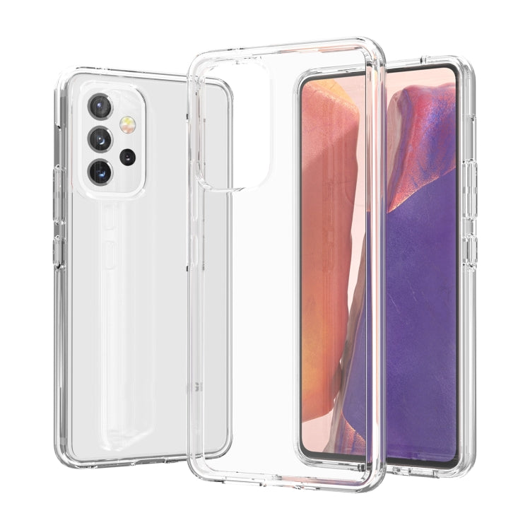 Shockproof Terminator Style Transparent Protective Phone Case, For Samsung Galaxy A33 5G, For Samsung Galaxy A03s 166mm US Version, For Samsung Galaxy A13 5G, For Samsung Galaxy A53 5G