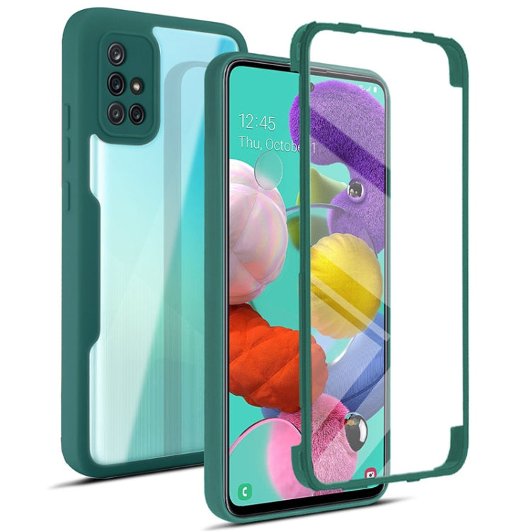 Acrylic + TPU 360 Degrees Full Coverage Shockproof Phone Case, For Samsung Galaxy S21 5G, For Samsung Galaxy A13 5G, For Samsung Galaxy A32 4G, For Samsung Galaxy A32 5G, For Samsung Galaxy A51 4G, For Samsung Galaxy A52 5G / 4G, For Samsung Galaxy A71...