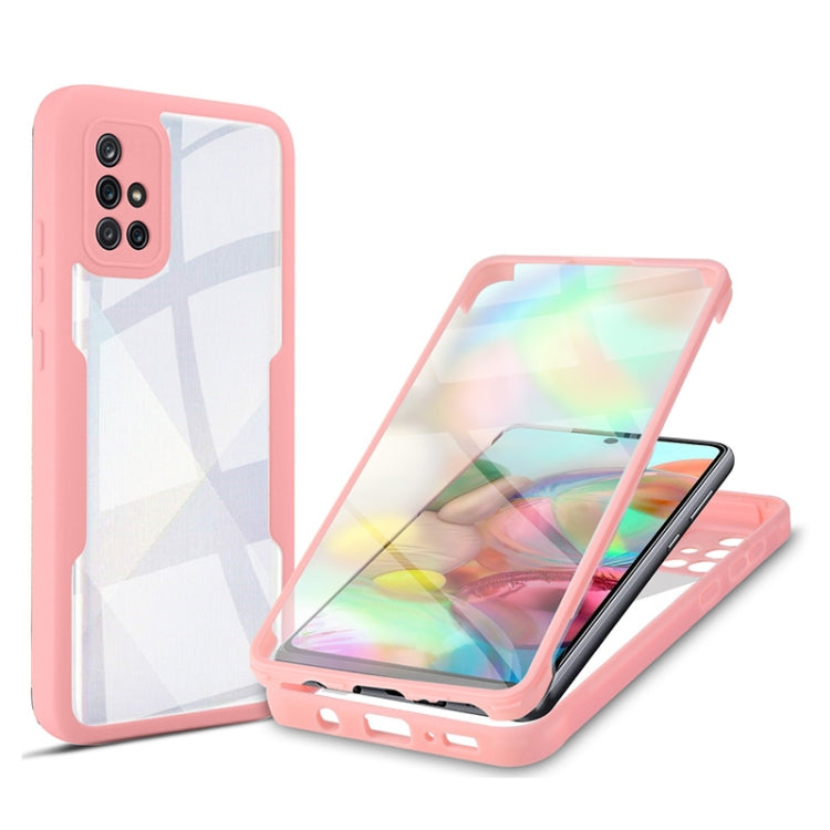 Acrylic + TPU 360 Degrees Full Coverage Shockproof Phone Case, For Samsung Galaxy S21 5G, For Samsung Galaxy A13 5G, For Samsung Galaxy A32 4G, For Samsung Galaxy A32 5G, For Samsung Galaxy A51 4G, For Samsung Galaxy A52 5G / 4G, For Samsung Galaxy A71...