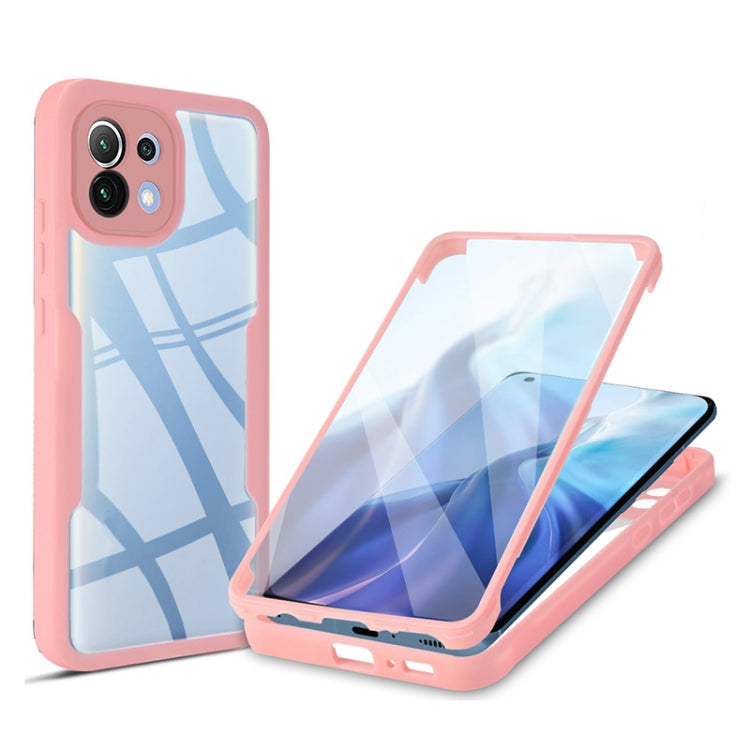 Acrylic + TPU 360 Degrees Full Coverage Shockproof Phone Case, For Xiaomi Mi 11, For Xiaomi Mi 11 Lite, For Xiaomi Mi 11T / 11T Pro, For Xiaomi Redmi Note 11 5G China, For Xiaomi Redmi Note 11 Pro / Note 11 Pro+