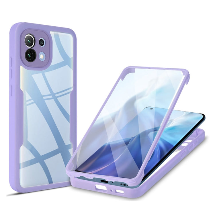 Acrylic + TPU 360 Degrees Full Coverage Shockproof Phone Case, For Xiaomi Mi 11, For Xiaomi Mi 11 Lite, For Xiaomi Mi 11T / 11T Pro, For Xiaomi Redmi Note 11 5G China, For Xiaomi Redmi Note 11 Pro / Note 11 Pro+