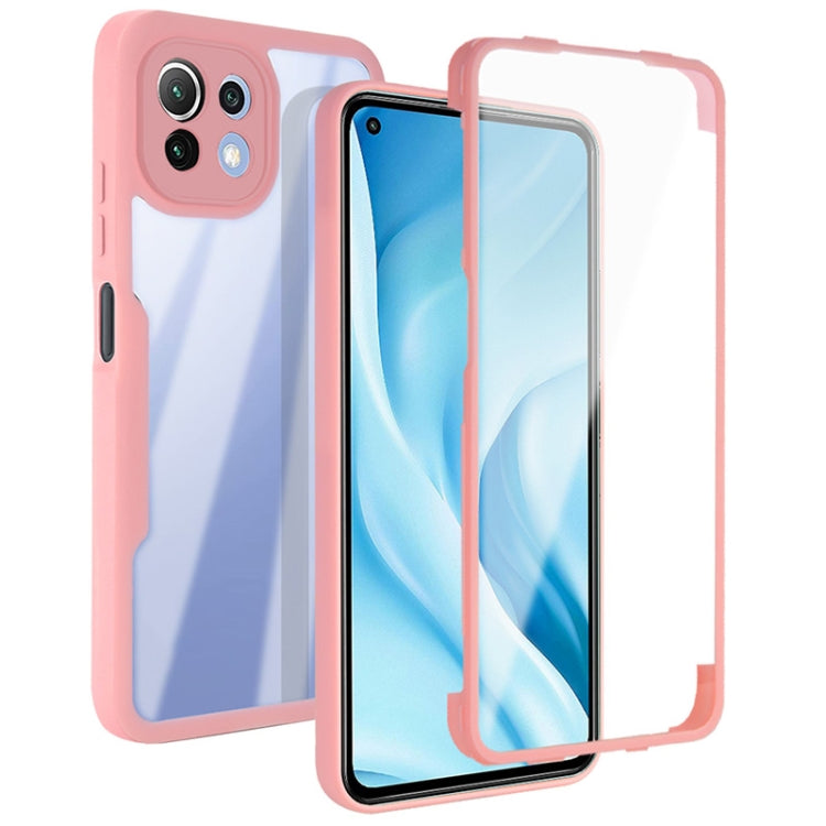 Acrylic + TPU 360 Degrees Full Coverage Shockproof Phone Case, For Xiaomi Mi 11, For Xiaomi Mi 11 Lite, For Xiaomi Mi 11T / 11T Pro, For Xiaomi Redmi Note 11 5G China, For Xiaomi Redmi Note 11 Pro / Note 11 Pro+