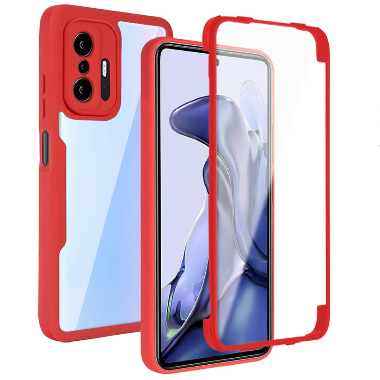 Acrylic + TPU 360 Degrees Full Coverage Shockproof Phone Case, For Xiaomi Mi 11, For Xiaomi Mi 11 Lite, For Xiaomi Mi 11T / 11T Pro, For Xiaomi Redmi Note 11 5G China, For Xiaomi Redmi Note 11 Pro / Note 11 Pro+