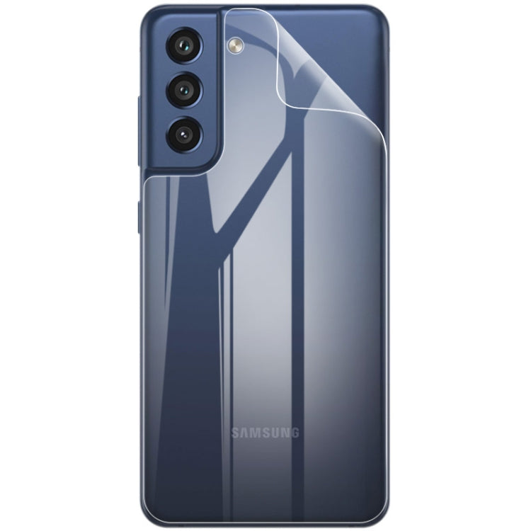 2 PCS imak Curved Full Screen Protector Hydrogel Film Back Protector, For Samsung Galaxy S21 FE 5G