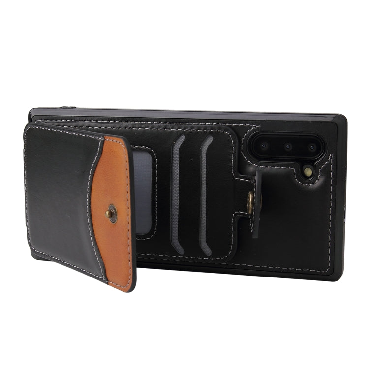 Soft Skin Leather Wallet Bag Phone Case, For Samsung Galaxy Note10, For Samsung Galaxy Note10+, For Samsung Galaxy S10, For Samsung Galaxy S10+