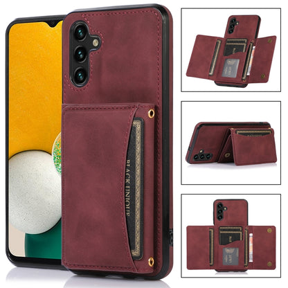 Three-fold Leather Phone Case with Card Slot & Wallet & Holder, For Samsung Galaxy A13 5G, For Samsung Galaxy A32 4G, For Samsung Galaxy A32 5G, For Samsung Galaxy S20, For Samsung Galaxy S20+, For Samsung Galaxy S21, For Samsung Galaxy S21+�����������...