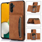 Three-fold Leather Phone Case with Card Slot & Wallet & Holder, For Samsung Galaxy A13 5G, For Samsung Galaxy A32 4G, For Samsung Galaxy A32 5G, For Samsung Galaxy S20, For Samsung Galaxy S20+, For Samsung Galaxy S21, For Samsung Galaxy S21+�����������...