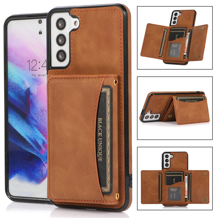 Three-fold Leather Phone Case with Card Slot & Wallet & Holder, For Samsung Galaxy A13 5G, For Samsung Galaxy A32 4G, For Samsung Galaxy A32 5G, For Samsung Galaxy S20, For Samsung Galaxy S20+, For Samsung Galaxy S21, For Samsung Galaxy S21+�����������...