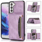 Three-fold Leather Phone Case with Card Slot & Wallet & Holder, For Samsung Galaxy A13 5G, For Samsung Galaxy A32 4G, For Samsung Galaxy A32 5G, For Samsung Galaxy S20, For Samsung Galaxy S20+, For Samsung Galaxy S21, For Samsung Galaxy S21+�����������...
