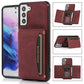 Three-fold Leather Phone Case with Card Slot & Wallet & Holder, For Samsung Galaxy A13 5G, For Samsung Galaxy A32 4G, For Samsung Galaxy A32 5G, For Samsung Galaxy S20, For Samsung Galaxy S20+, For Samsung Galaxy S21, For Samsung Galaxy S21+�����������...