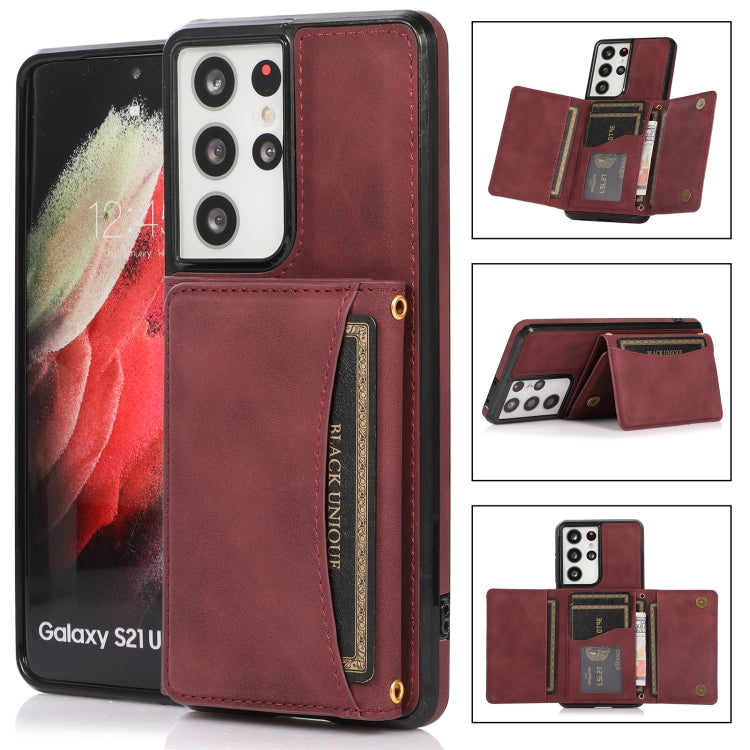 Three-fold Leather Phone Case with Card Slot & Wallet & Holder, For Samsung Galaxy A13 5G, For Samsung Galaxy A32 4G, For Samsung Galaxy A32 5G, For Samsung Galaxy S20, For Samsung Galaxy S20+, For Samsung Galaxy S21, For Samsung Galaxy S21+�����������...