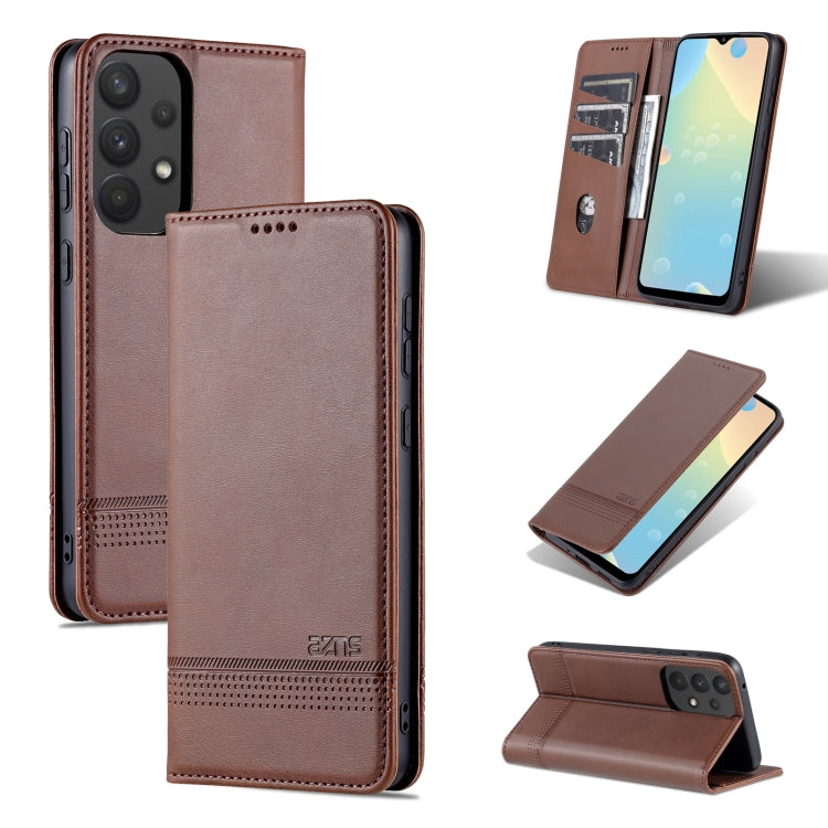 AZNS Magnetic Calf Texture Horizontal Flip Leather Phone Case, For Samsung Galaxy A33 5G, For Samsung Galaxy S22, For Samsung Galaxy S22+