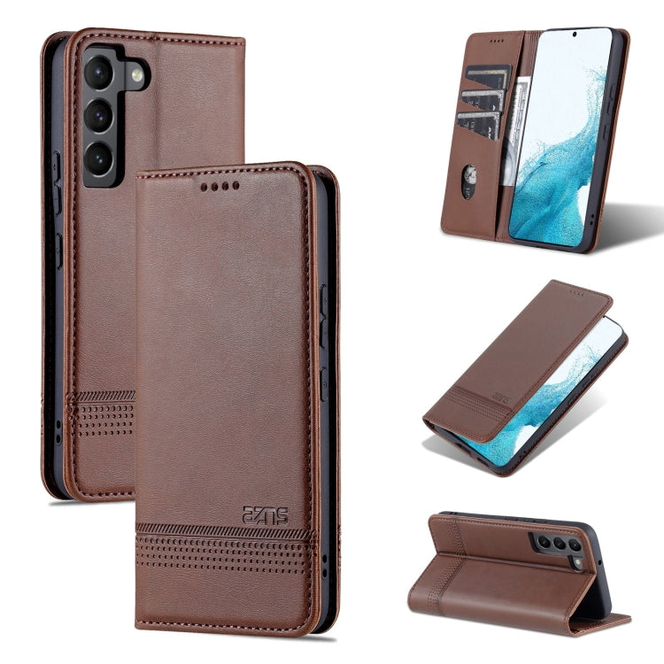 AZNS Magnetic Calf Texture Horizontal Flip Leather Phone Case, For Samsung Galaxy A33 5G, For Samsung Galaxy S22, For Samsung Galaxy S22+