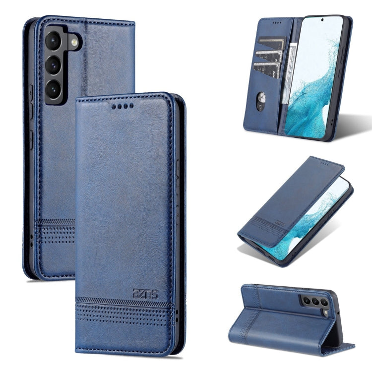 AZNS Magnetic Calf Texture Horizontal Flip Leather Phone Case, For Samsung Galaxy A33 5G, For Samsung Galaxy S22, For Samsung Galaxy S22+