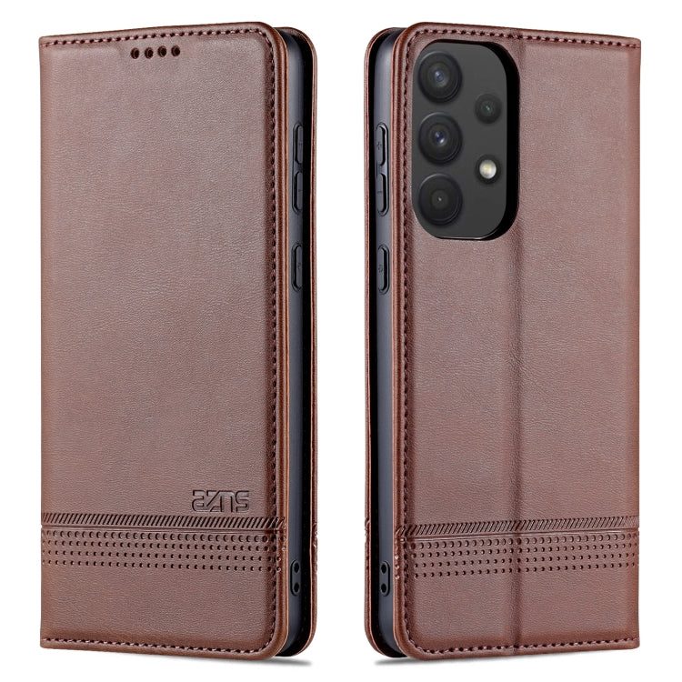 AZNS Magnetic Calf Texture Horizontal Flip Leather Phone Case, For Samsung Galaxy A53 5G