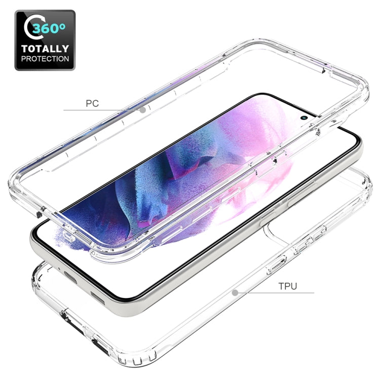 Transparency Two-color Gradient PC+TPU Phone Case, For Samsung Galaxy S22 5G, For Samsung Galaxy S22+ 5G, For Samsung Galaxy S22 Ultra 5G
