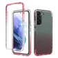 Transparency Two-color Gradient PC+TPU Phone Case, For Samsung Galaxy S22 5G, For Samsung Galaxy S22+ 5G, For Samsung Galaxy S22 Ultra 5G