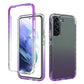 Transparency Two-color Gradient PC+TPU Phone Case, For Samsung Galaxy S22 5G, For Samsung Galaxy S22+ 5G, For Samsung Galaxy S22 Ultra 5G