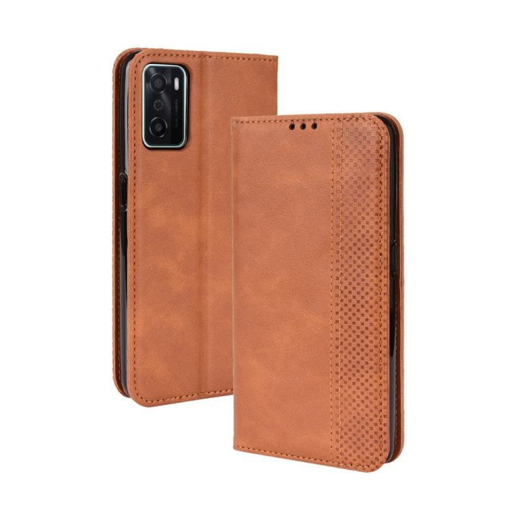 Magnetic Buckle Retro Texture Leather Phone Case