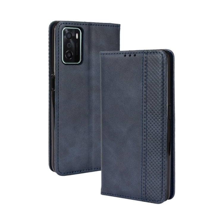 Magnetic Buckle Retro Texture Leather Phone Case