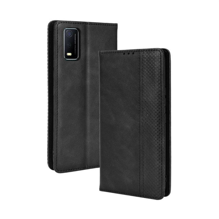 Magnetic Buckle Retro Texture Leather Phone Case
