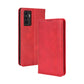 Magnetic Buckle Retro Texture Leather Phone Case