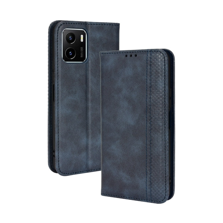 Magnetic Buckle Retro Texture Leather Phone Case