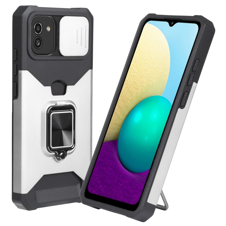 Sliding Camera Cover Design PC + TPU Shockproof Phone Case, For Samsung Galaxy A03, For Samsung Galaxy A33 5G, For Samsung Galaxy A53 5G