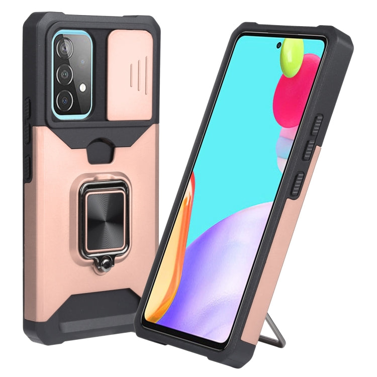 Sliding Camera Cover Design PC + TPU Shockproof Phone Case, For Samsung Galaxy A03, For Samsung Galaxy A33 5G, For Samsung Galaxy A53 5G