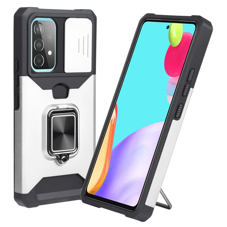 Sliding Camera Cover Design PC + TPU Shockproof Phone Case, For Samsung Galaxy A03, For Samsung Galaxy A33 5G, For Samsung Galaxy A53 5G