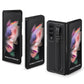 Top Layer Leather Back Cover Folding Leather Phone Case, For Samsung Galaxy Z Fold3 5G