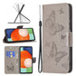 Two Butterflies Embossing Leather Phone Case, For Samsung Galaxy A13 4G, For Samsung Galaxy A33 5G, For Samsung Galaxy A73 5G, For Xiaomi 12