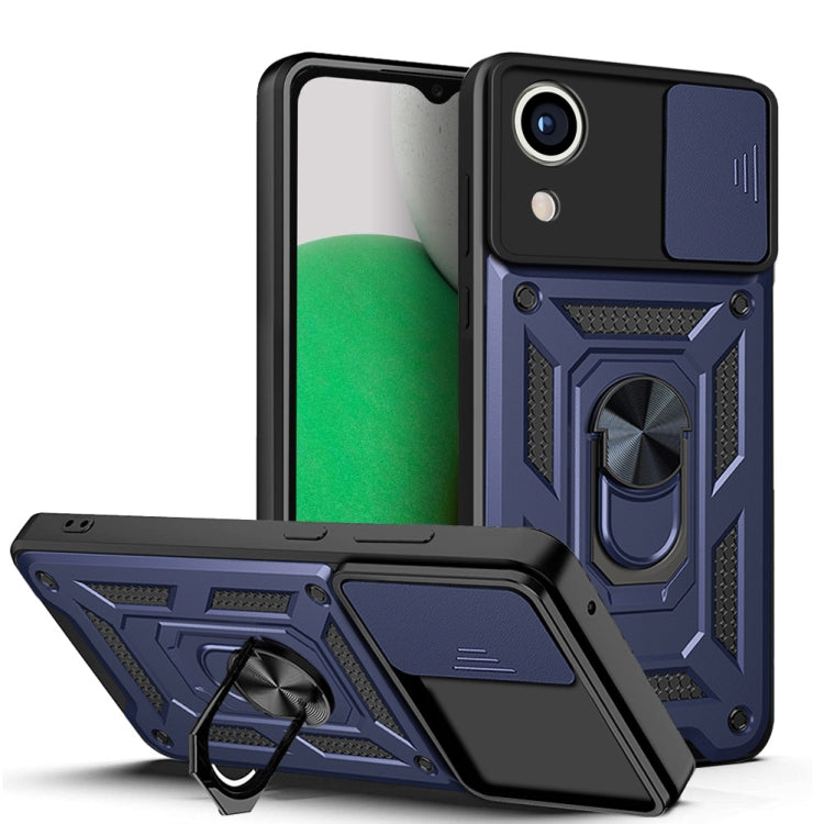 Sliding Camera Cover Design TPU+PC Phone Case