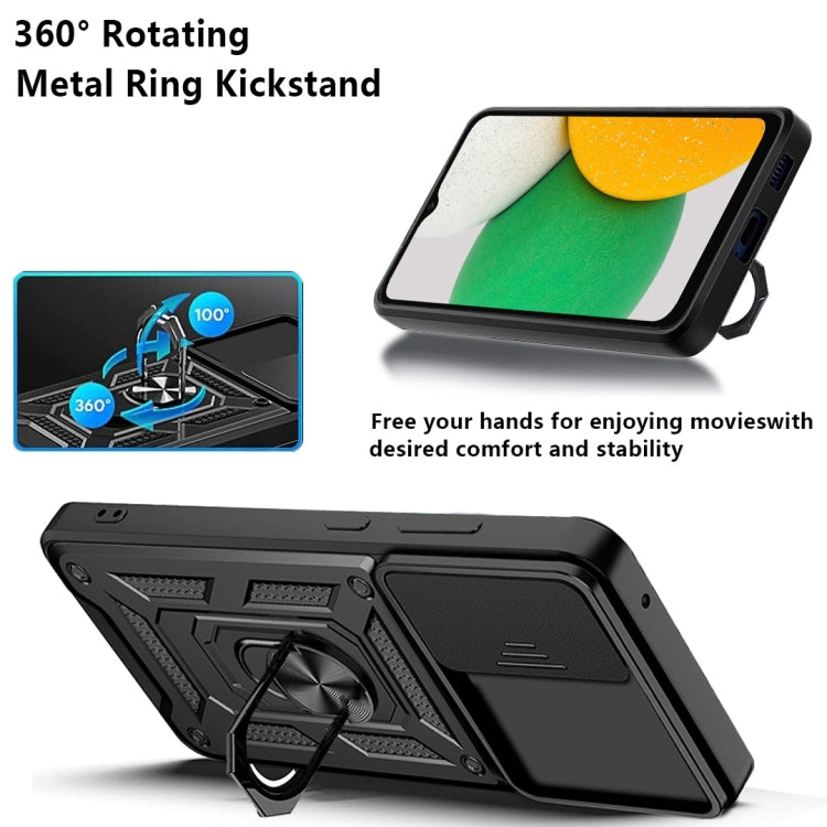 Sliding Camera Cover Design TPU+PC Phone Case