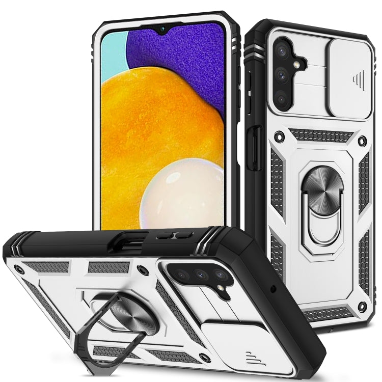 Sliding Camera Cover Design TPU + PC Protective Phone Case, For Samsung Galaxy A13 5G