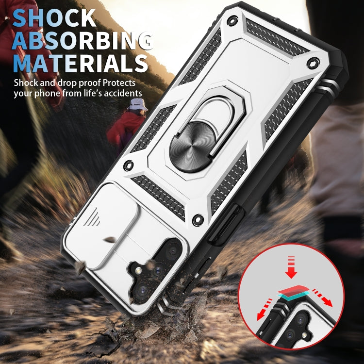 Sliding Camera Cover Design TPU + PC Protective Phone Case, For Samsung Galaxy A13 5G