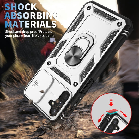 Sliding Camera Cover Design TPU + PC Protective Phone Case, For Samsung Galaxy A13 5G