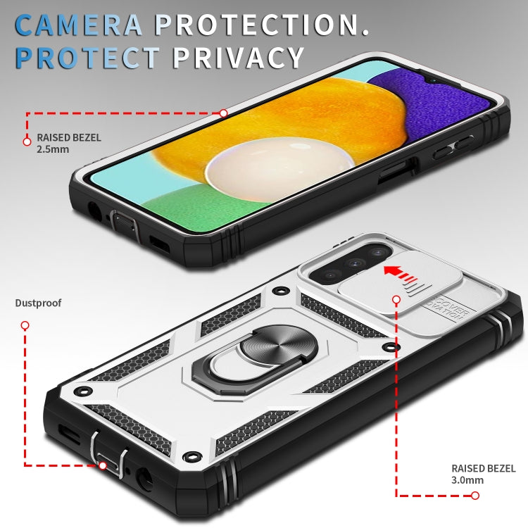 Sliding Camera Cover Design TPU + PC Protective Phone Case, For Samsung Galaxy A13 5G